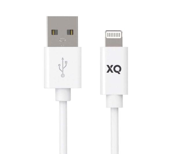 Zdjęcia - Kabel Xqisit Lightning do USB A 1m Biały 