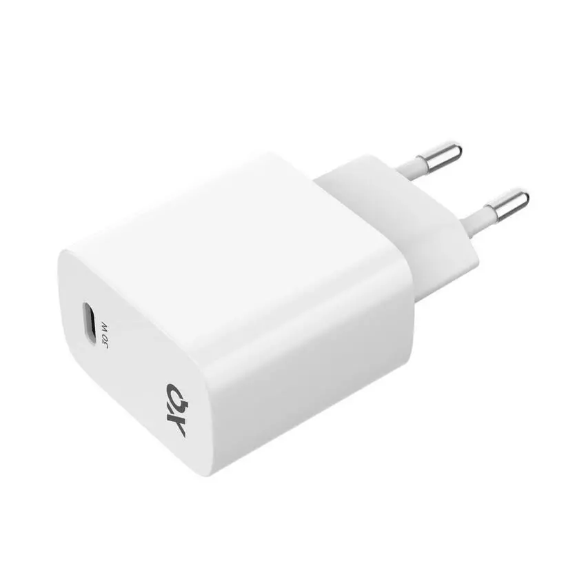 Ładowarka sieciowa Xqisit Single USB C Power Delivery 3.0 30W Biały