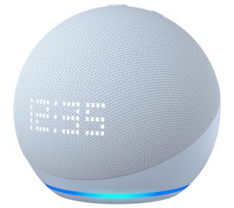 Głośnik Amazon Echo Dot 5 z zegarem Niebieskii