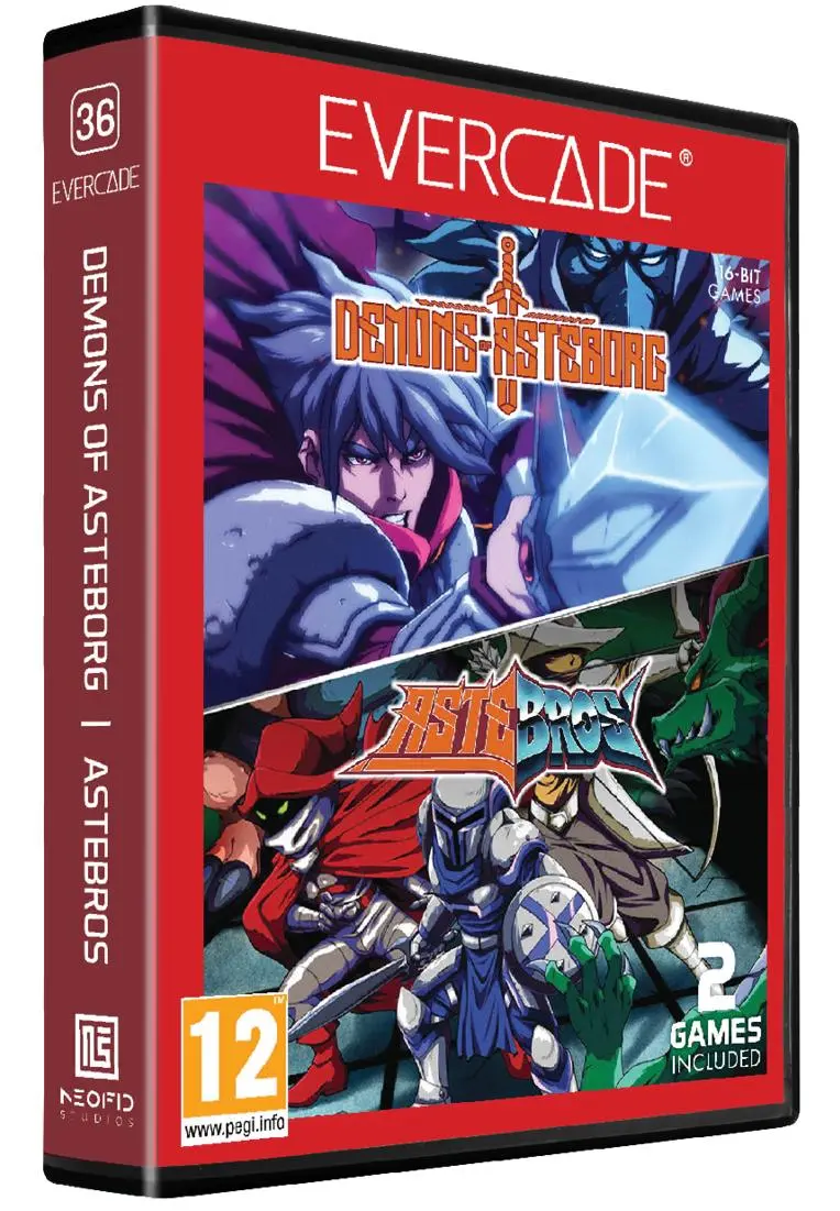 Gra Evercade Demons of Asteborg / Astebros
