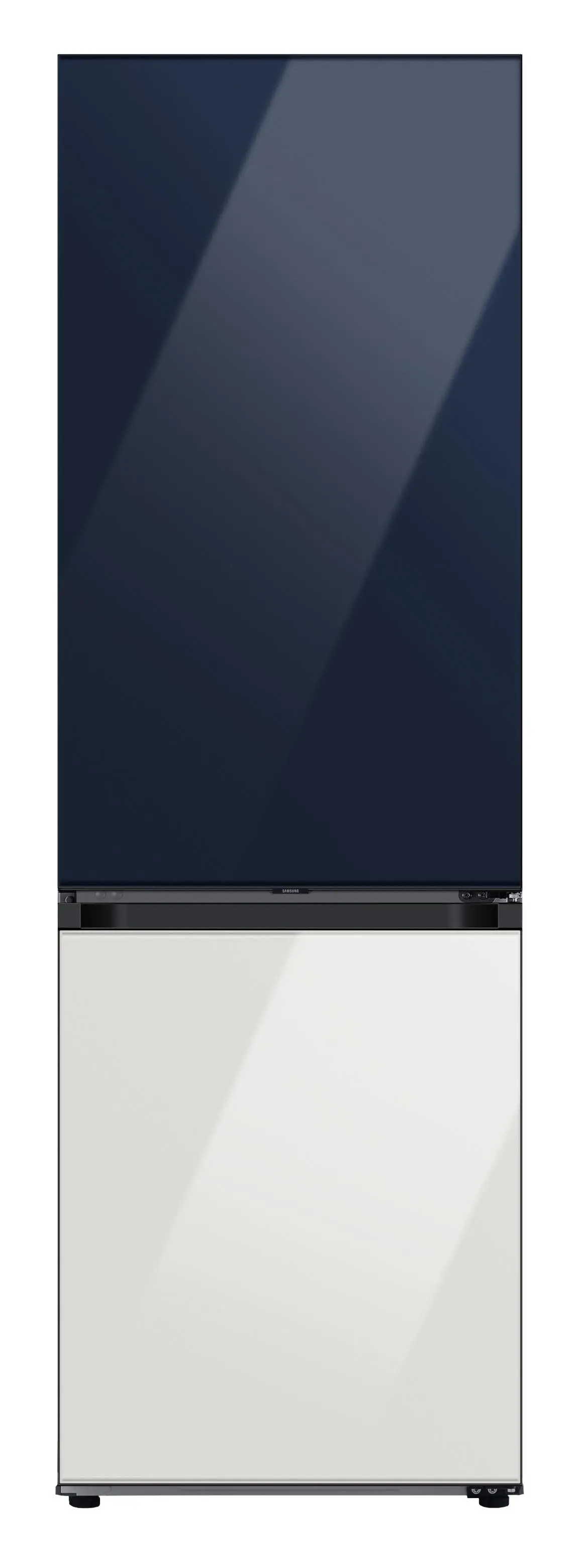 Lodówka Samsung Bespoke RB38C7B6AAP Pełny No Frost 203cm Szuflada z kontrolą wilgotności Elegancki Granat/Naturalna Biel