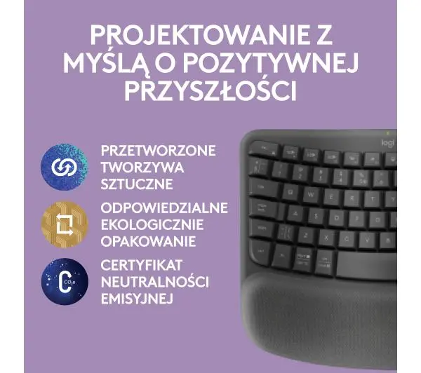 Logitech Wave Keys Grafitowy