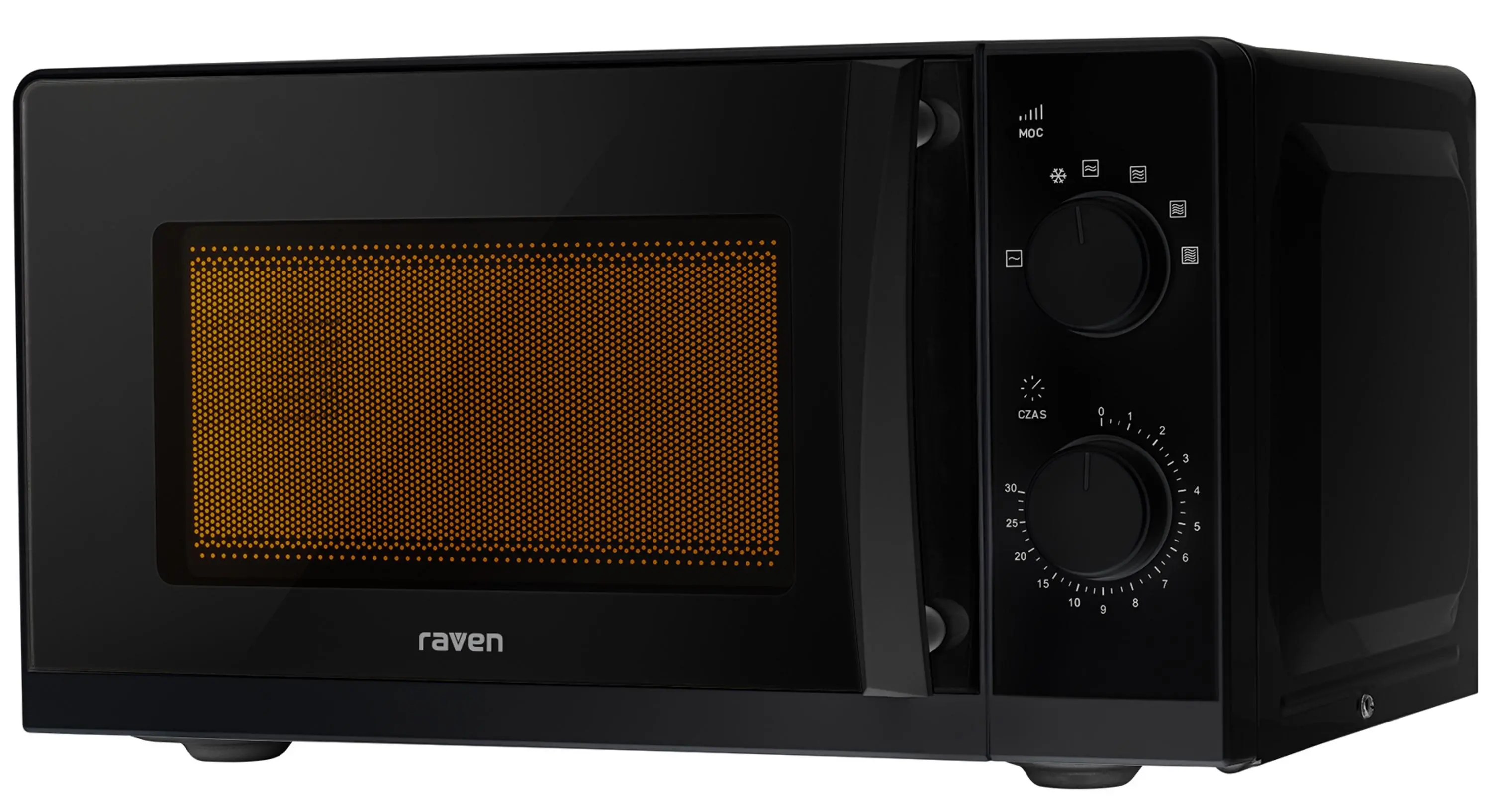 Kuchenka mikrofalowa Raven EKM004 20l 700 W Rozmrażanie