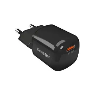 Ładowarka sieciowa Reinston ELSI016 GAN 30W USB-C Czarny