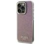 Etui Guess IML Faceted Mirror Disco Iridescent GUHCP15LHDECMP do iPhone 15 Pro Różowy