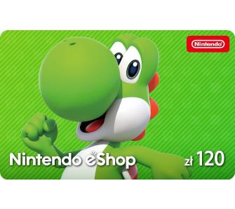 Doładowanie Nintendo eShop 120zł Obecnie dostępne tylko w sklepach stacjonarnych RTV EURO AGD