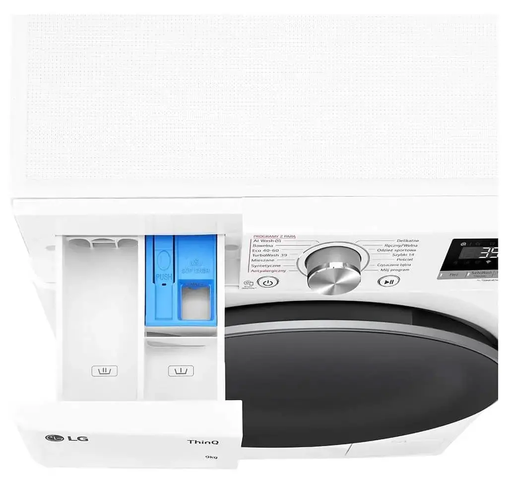 Pralka LG Vivace F2W9S721W Slim 9kg 1200obr/min Zdalne sterowanie