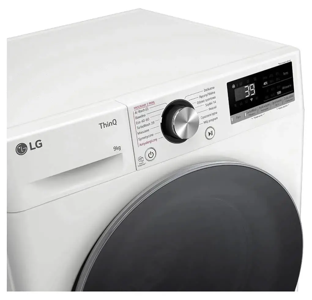 Pralka LG Vivace F2W9S721W Slim 9kg 1200obr/min Zdalne sterowanie