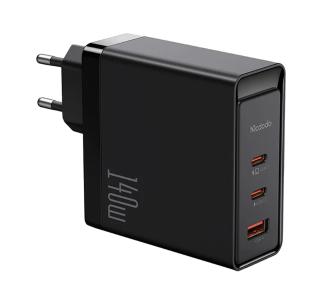 Ładowarka sieciowa Mcdodo GaN 140W CH-2911 2x USB-C USB-A Czarny