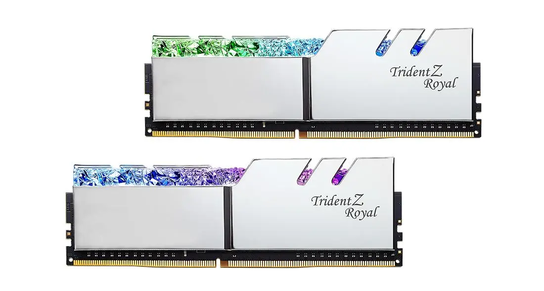 Pamięć RAM G.Skill Trident Z Royal DDR4 16GB (2 x 8GB) 4800 CL18 Srebrny