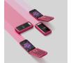 Telefon Nokia 2660 Flip 4G 2,8" 0.3Mpix Różowy + stacja ładująca