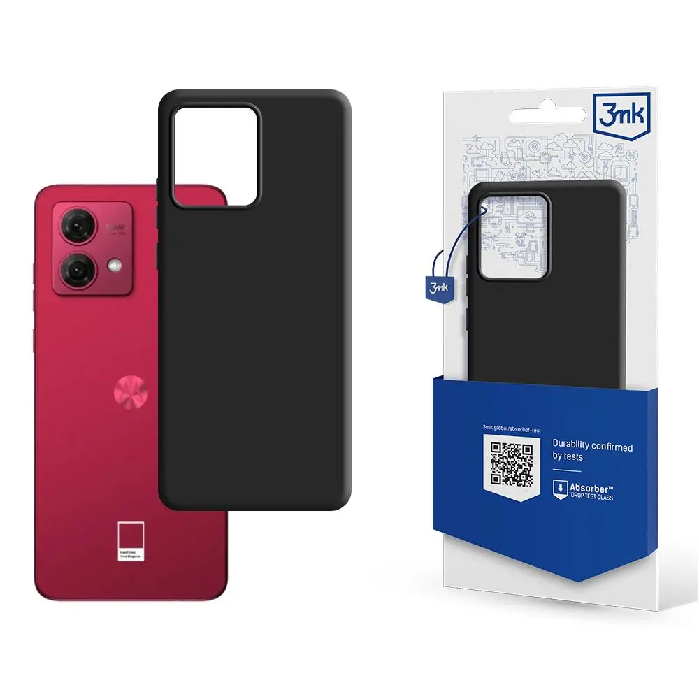 Etui 3mk Matt Case do Motorola Moto G84 5G Czarny