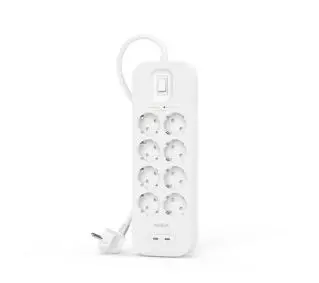 Belkin SRB004VF2M 8 gniazd 2m Biały