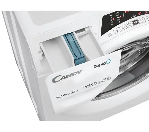 Candy RapidO RO 496DWM7/1-S Slim 9kg 1400 obr/min Zdalne sterowanie - Kup na Raty - RRSO 0%