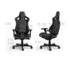 Fotel Noblechairs EPIC COMPACT Black Carbon Gamingowy do 120kg Skóra ECO Czarny