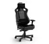 Fotel Noblechairs EPIC COMPACT Black Carbon Gamingowy do 120kg Skóra ECO Czarny