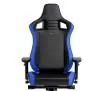 Fotel Noblechairs EPIC COMPACT Black Carbon Blue Gamingowy do 120kg Skóra ECO Czarno-niebieski