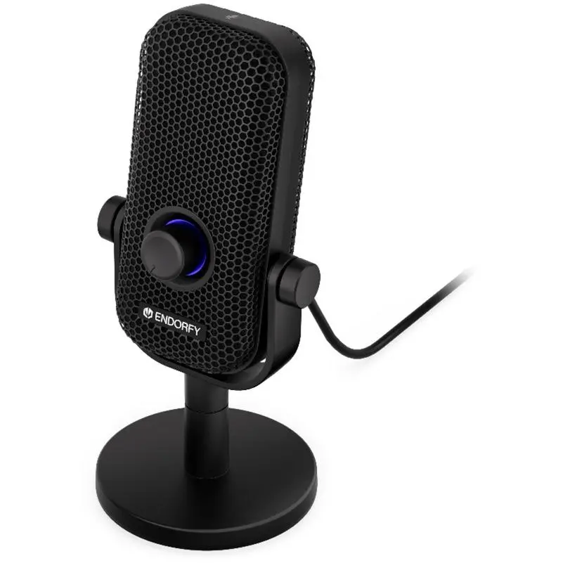 Mikrofon Endorfy Solum Voice S Przewodowy Pojemnościowy Czarny