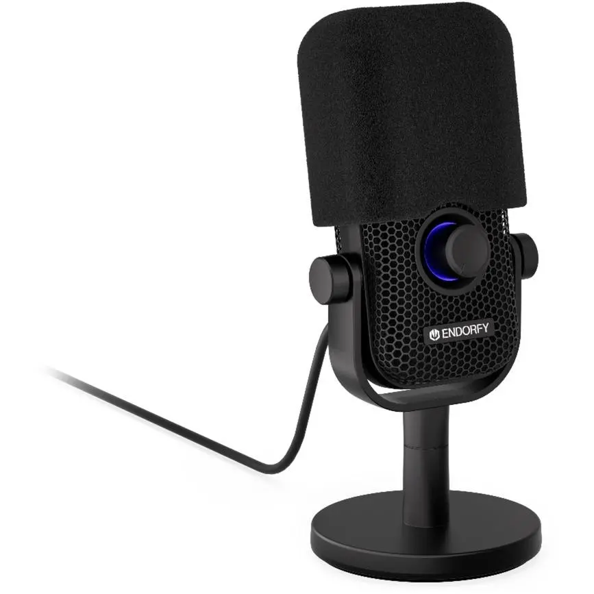 Mikrofon Endorfy Solum Voice S Przewodowy Pojemnościowy Czarny