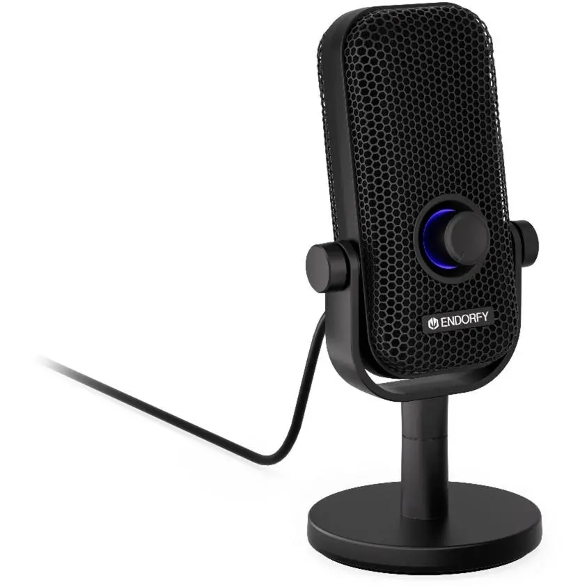 Mikrofon Endorfy Solum Voice S Przewodowy Pojemnościowy Czarny