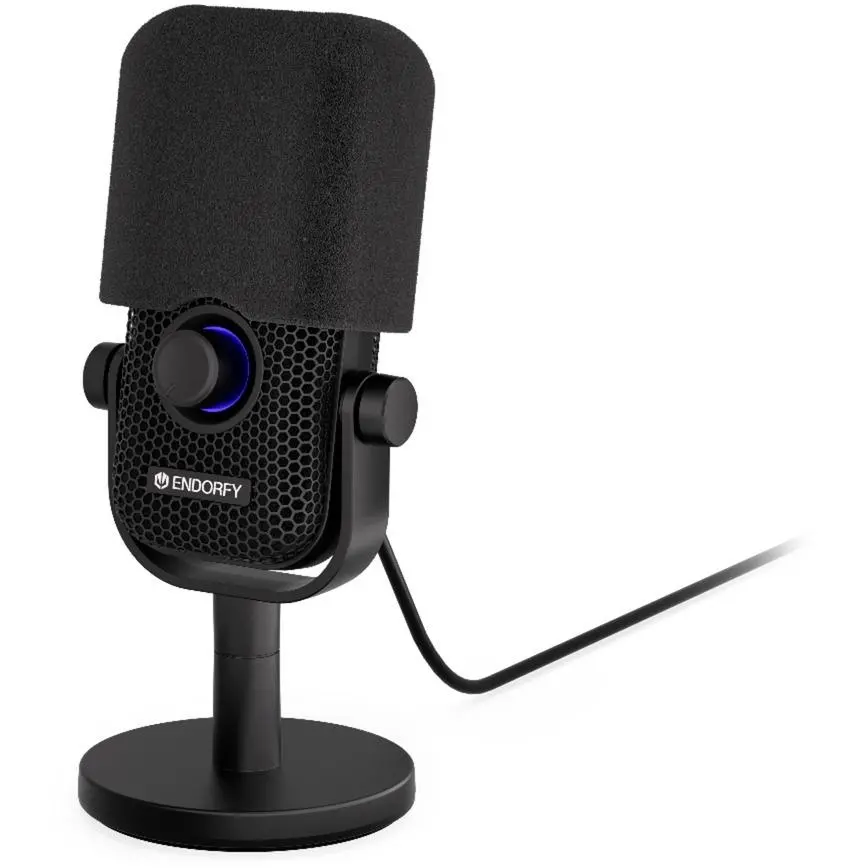 Mikrofon Endorfy Solum Voice S Przewodowy Pojemnościowy Czarny