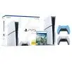 Konsola Sony PlayStation 5 Slim D Chassis (PS5) 1TB z napędem + Dodatkowy Pad Niebieski + Avatar Frontiers of Pandora