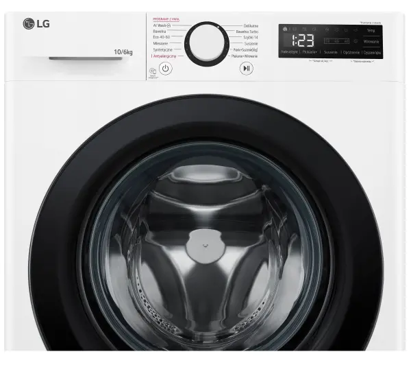 LG Vivace F4D06506W 56,5cm 10kg/6kg - Kup na Raty - RRSO 0%