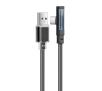 Kabel Mcdodo USB-C do USB-C CA-3423 1,8m LED Czarny