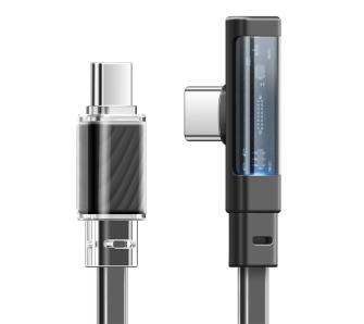Kabel Mcdodo USB-C do USB-C CA-3450 1,2m LED Czarny