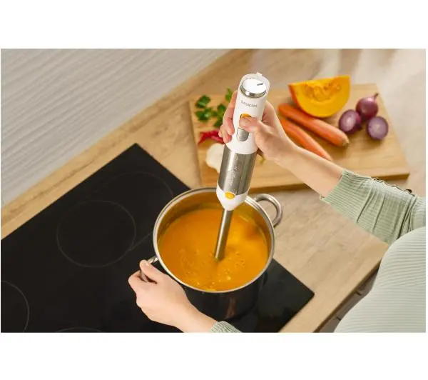 Sencor SHB 6301WH 1200W Rozdrabniacz Końcówka do ubijania Spieniacz do mleka