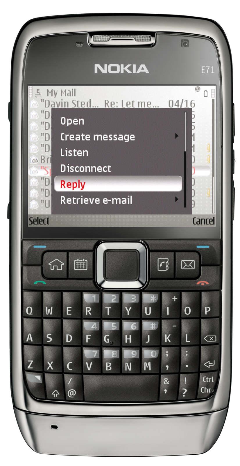 Nokia E71 (szary)