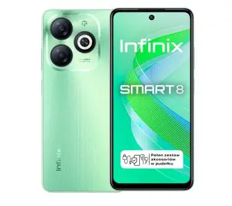 Smartfon Infinix Smart 8 3/64GB 6,6" 90Hz 13Mpix Zielony