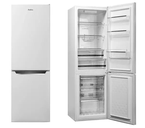 Amica FK2695.4FT(E) Pełny No Frost 170cm Komora świeżości Biały - TRZECI -55%, ALBO 5-TY ZA 1ZŁ - Kup na Raty - RRSO 0%