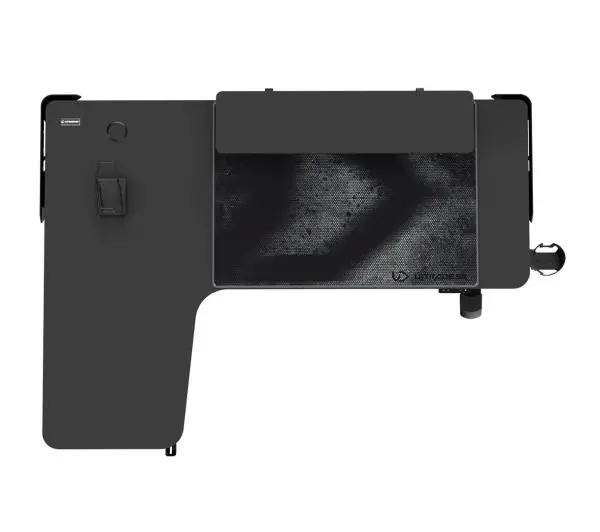 Ultradesk WINGER 155cm Regulacja wysokości Czarny - Kup na Raty - RRSO 0%