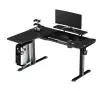 Biurko Ultradesk WINGER 155cm Regulacja wysokości Czarny