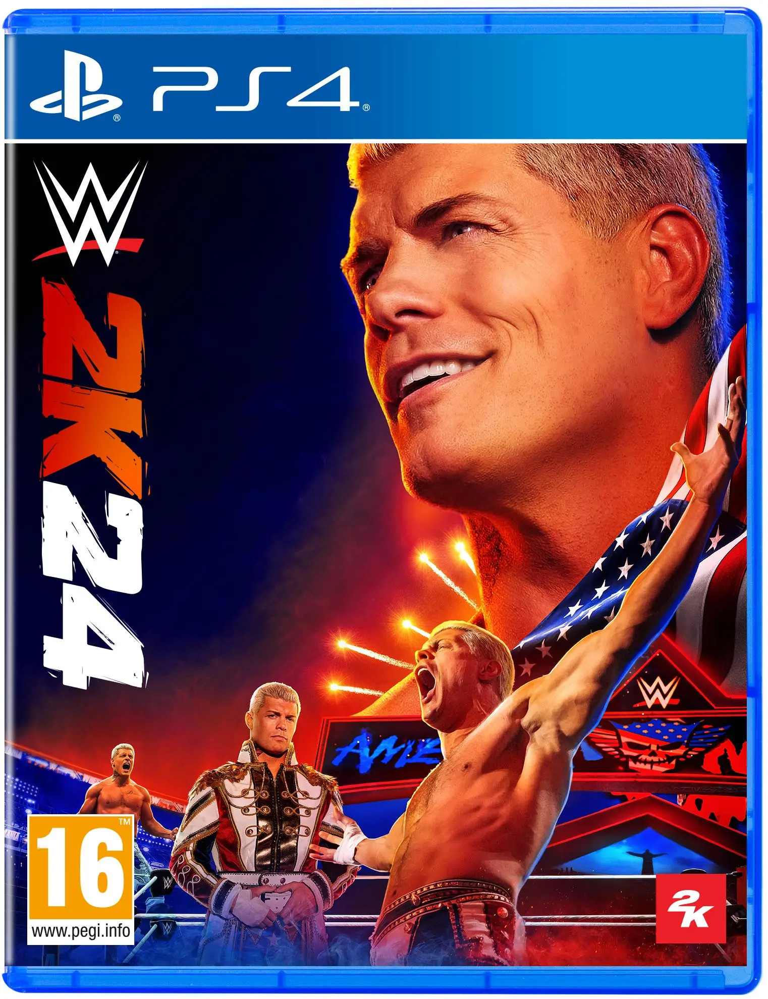 WWE 2K24 Gra na PS4 (Kompatybilna z PS5)