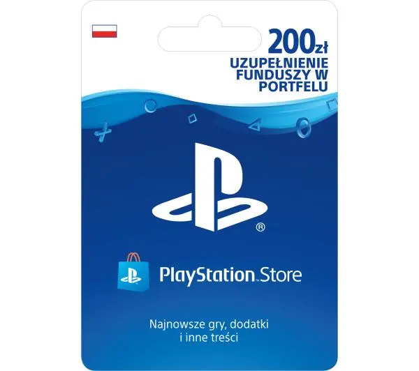 Sony PlayStation Network 200 zł [kod aktywacyjny]Dostęp po opłaceniu zakupu