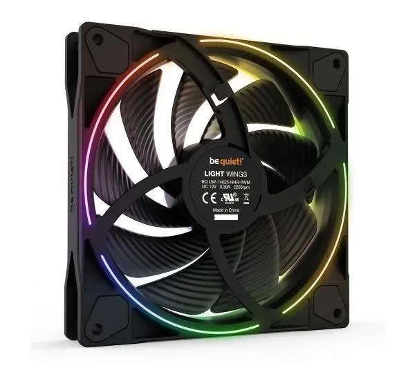 be quiet! Light Wings PWM high-speed 140mm Czarny