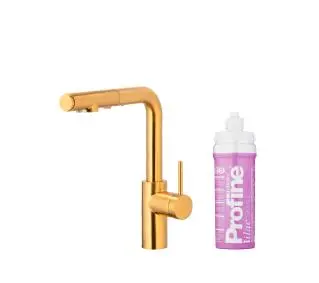 KFA Armatura Arura Duero Pure Basic Pull-Out 6623-115-31 Złoty Stal szlachetna - TRZECI -55%, ALBO 5-TY ZA 1ZŁ - Kup na Raty - RRSO 0%