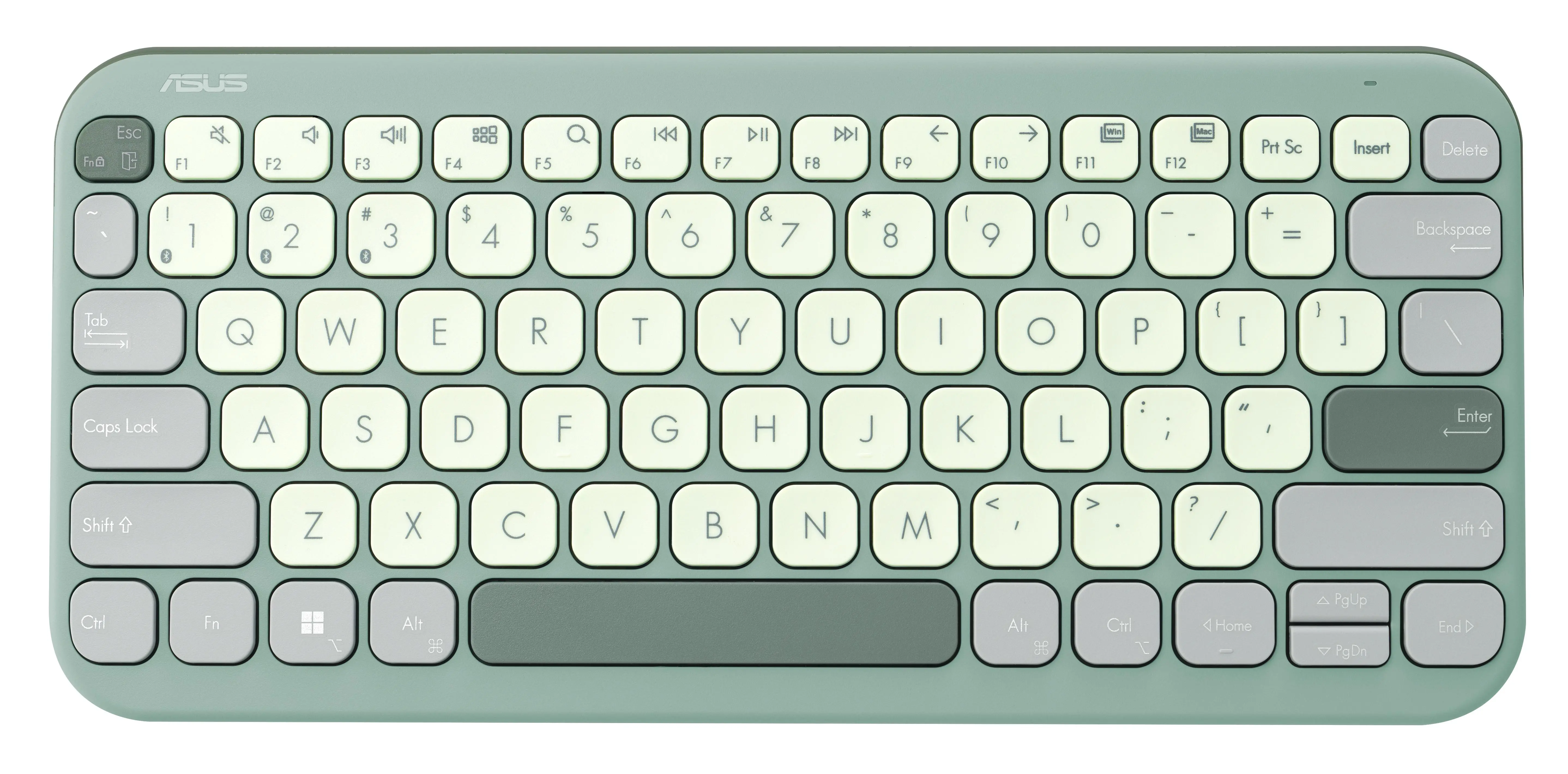 Klawiatura membranowa ASUS Marshmallow KW100 Zielony