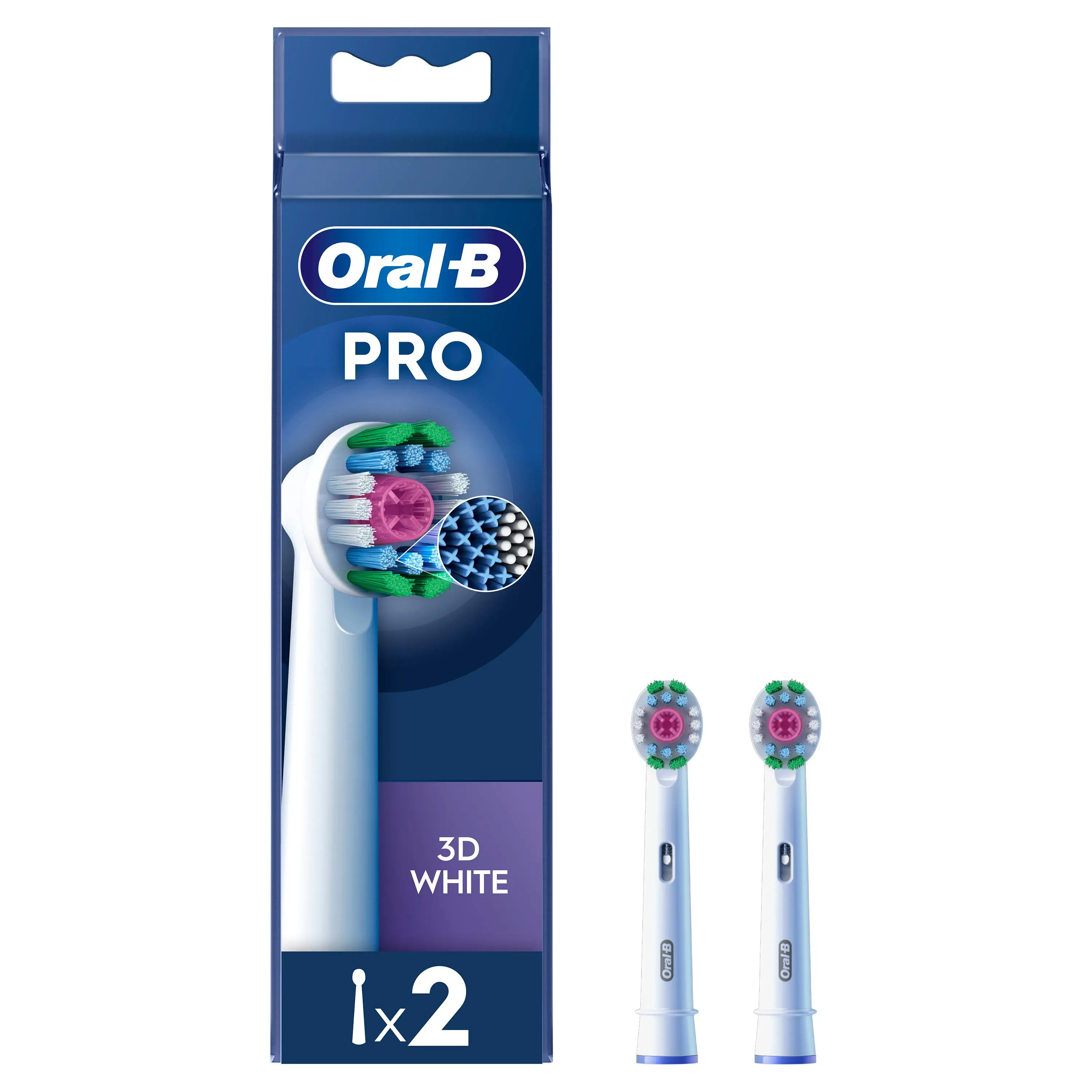 Końcówka do szczoteczki Oral-B Pro 3D White 18PRX 2szt.