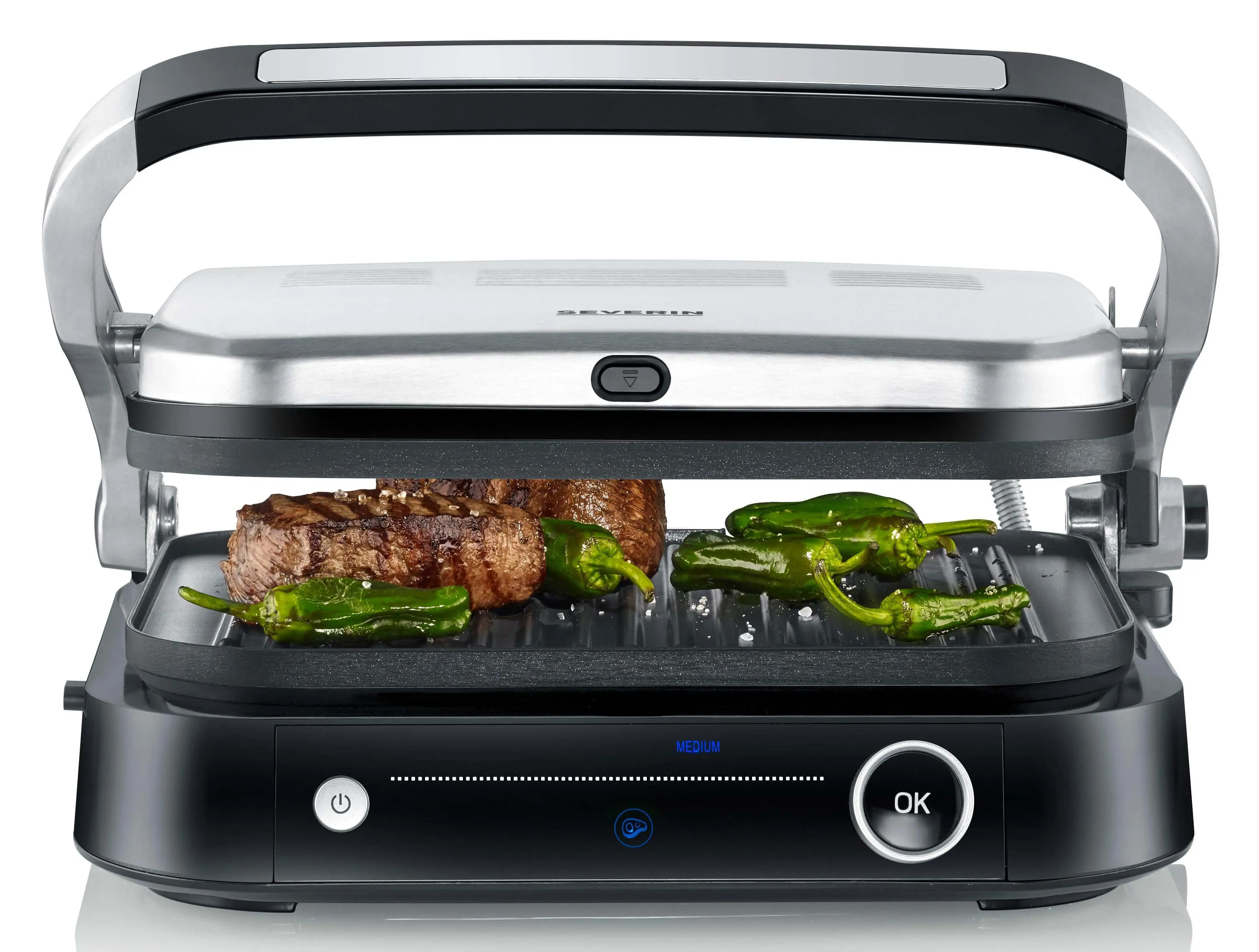 Grill elektryczny Severin KG 2395 767cm2 Programy automatyczne