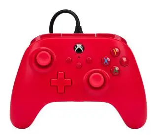 PowerA przewodowy do Xbox Series X/S, Xbox One, PC Czerwony