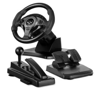 Kierownica Sven GC-W750 z pedałami do PS4, PS3, Xbox One, Nintendo Switch, PC Force Feedback