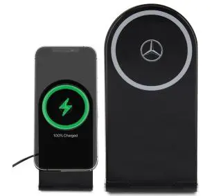 Mercedes-Benz 2w1 15W Silver Star MagSafe Czarny