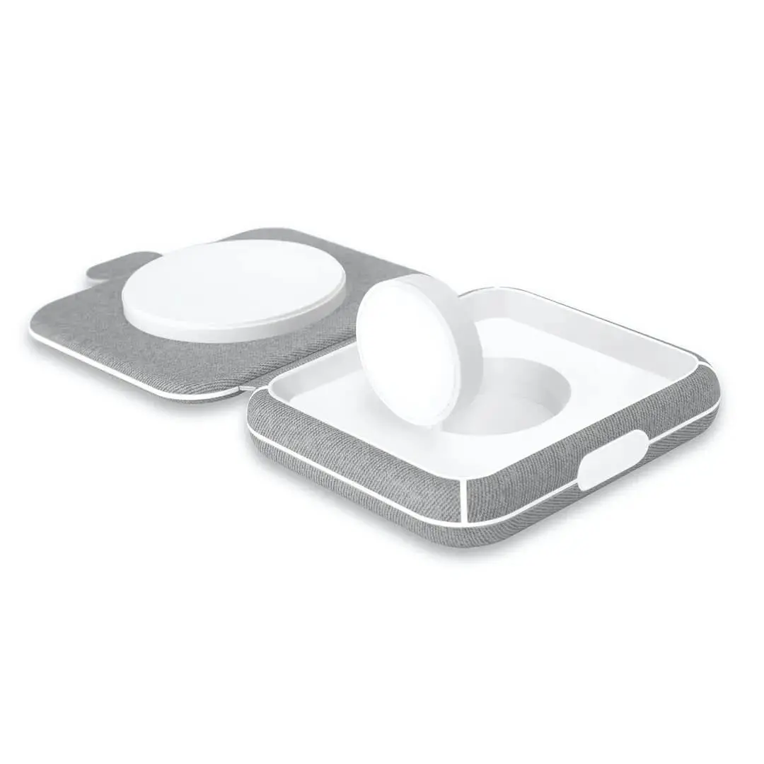 Ładowarka indukcyjna Puro Power Go 2 W 1 Szary