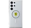 Etui Ferrari IML Transp Inner Circle Line MagSafe do Samsung Galaxy S24 Ultra Przezroczysty