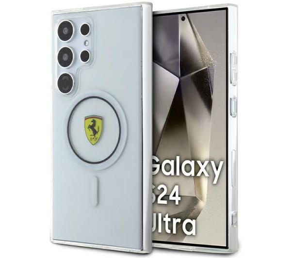 Zdjęcia - Etui Ferrari IML Transp Inner Circle Line MagSafe do Samsung Galaxy S24 Ultra P 