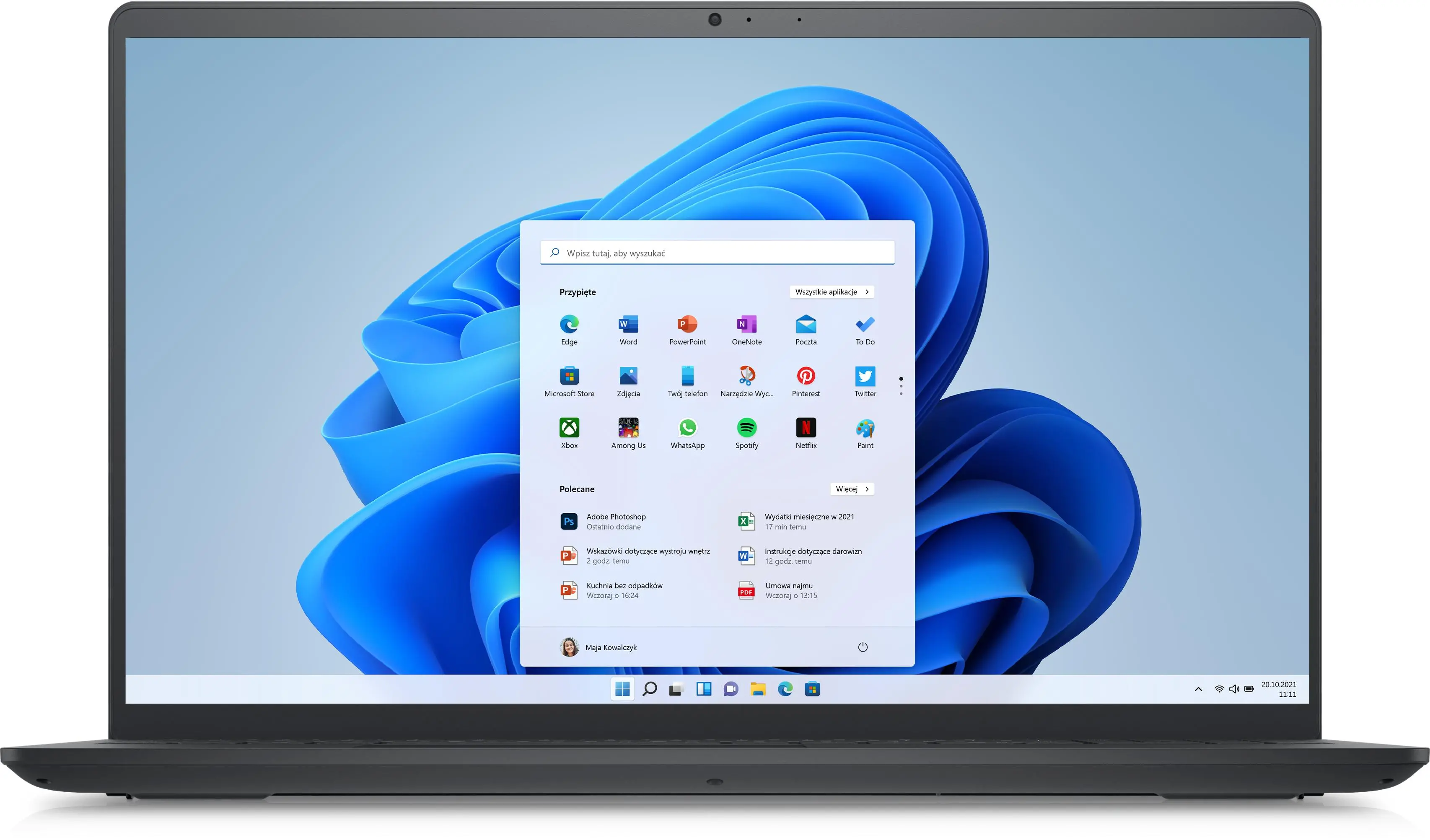 Laptop Dell Inspiron 3520-9874 15,6" 120Hz i5-1235U 16GB RAM 1TB Dysk SSD Win11 Czarny