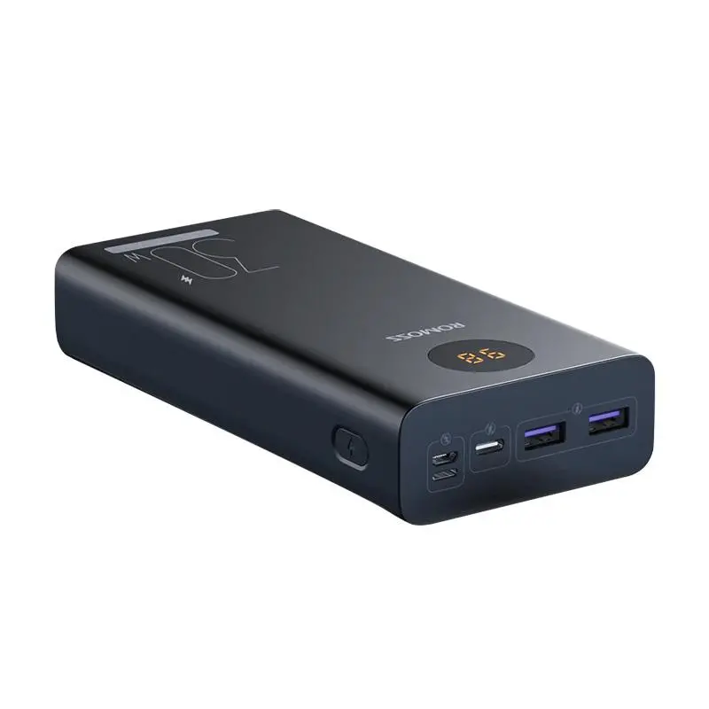 Фото Зовнішній акумулятор (павербанк) Romoss 30000 mAh 30W Black (PEA30)